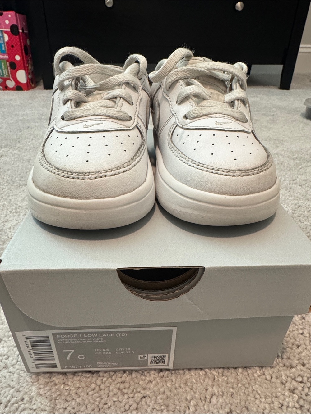 Toddler Kids Nike Forces Athletic Sneakers